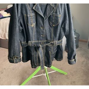 Ashley Stewart Blue Jean Suit